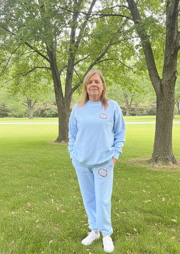 Blue sweatsuit design 2